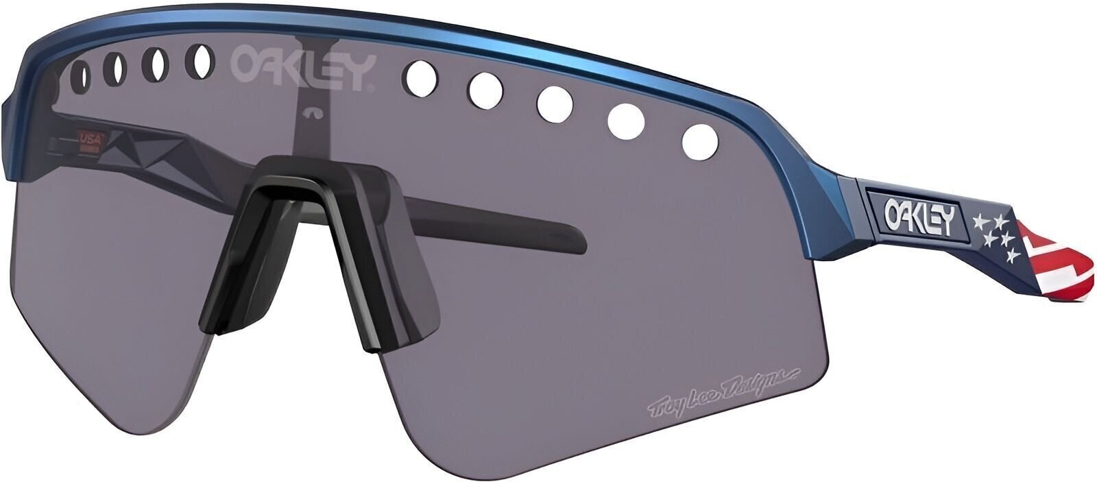 Oakley Sutro Lite Sweep 94650439 Tld Blue Colorshift/Prizm Grey Cyklistické okuliare