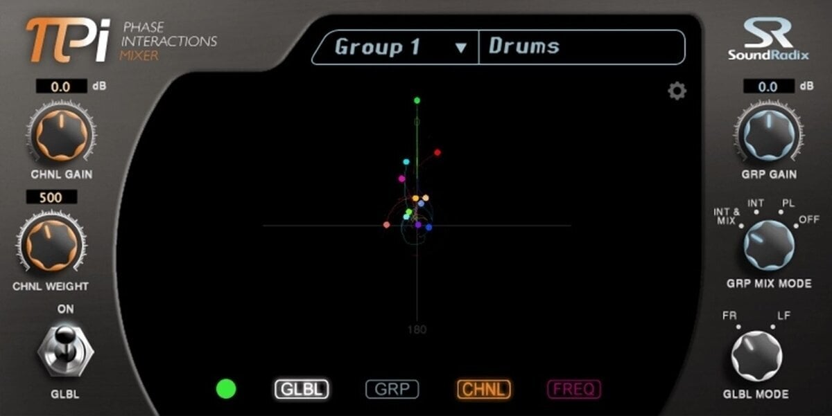 Plug-in de efeitos Sound Radix Pi Phase Interactions Mix (Produto digital)