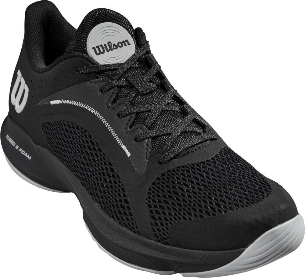 Chaussures de tennis pour hommes Wilson Hurakn 2.0 Mens Padel Shoe Black/Pearl Blue 43 1/3 Chaussures de tennis pour hommes