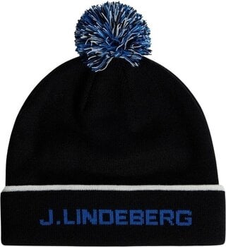 Winter Hat J.Lindeberg Stripe Beanie Black - 1