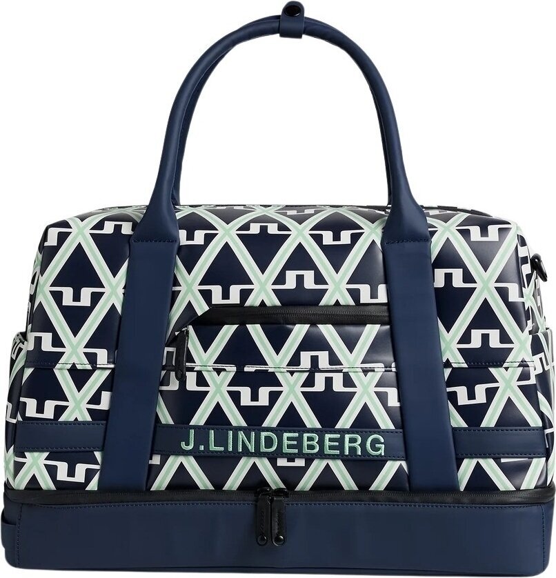 Bag J.Lindeberg Boston Bag Print JL Navy