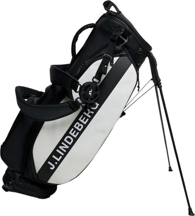 Чантa за голф J.Lindeberg Play Stand Bag Black Чантa за голф