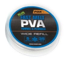 PVA mreža Fox Edges PVA Mesh Refill Fast Melt Wide 5 m 35 mm PVA mreža