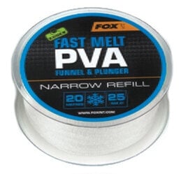 Rete in PVA Fox Edges PVA Mesh Refill Fast Melt Narrow 20 m 25 mm Rete in PVA