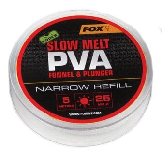 PVA mreža Fox Edges PVA Mesh Refill Slow Melt Narrow 5 m 25 mm PVA mreža