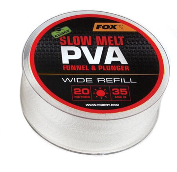 Plasă PVA Fox Edges PVA Mesh Refill Slow Melt Wide 20 m 35 mm Plasă PVA - 1