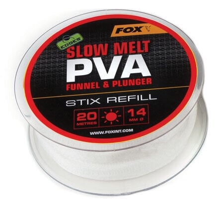 PVA Mesh Fox Edges PVA Mesh Refill Slow Melt Stix 20 m 14 mm PVA Mesh