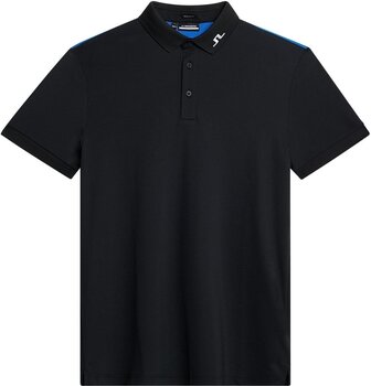 Риза за поло J.Lindeberg Jeff Reg Fit Polo Black M - 1