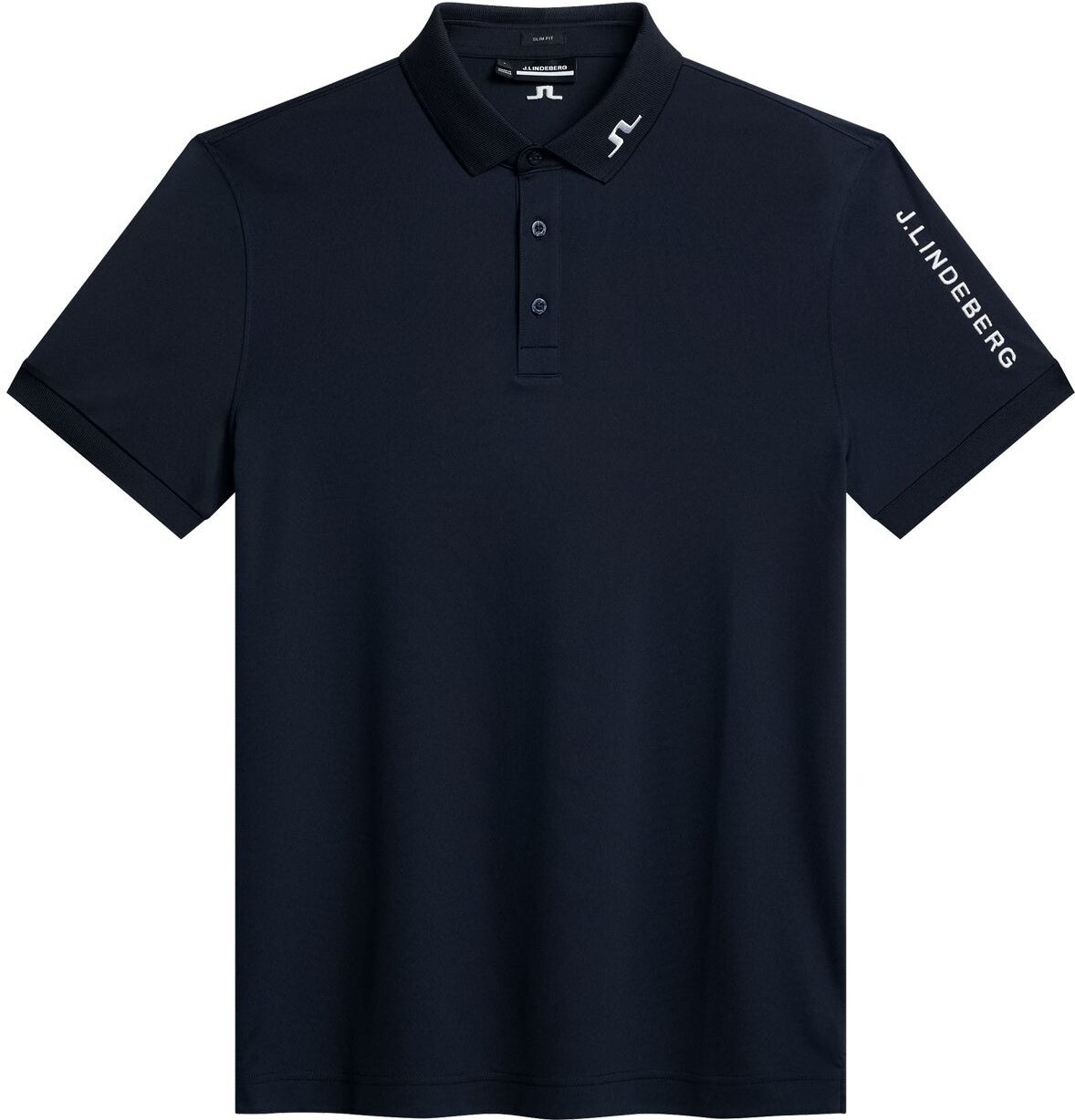 Rövid ujjú póló J.Lindeberg Tour Tech Slim Fit Mens JL Navy S Rövid ujjú póló