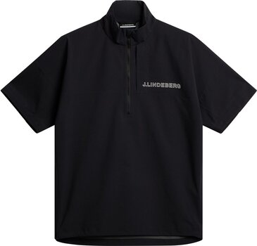 Vandtæt jakke J.Lindeberg Bridge Rain Shirt Black XL - 1