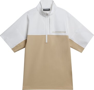 Jachetă impermeabilă J.Lindeberg Bridge Rain Shirt Safari Beige XL - 1