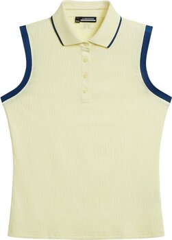 Polo Shirt J.Lindeberg Lila Sleeveless Top Wax Yellow XL - 1