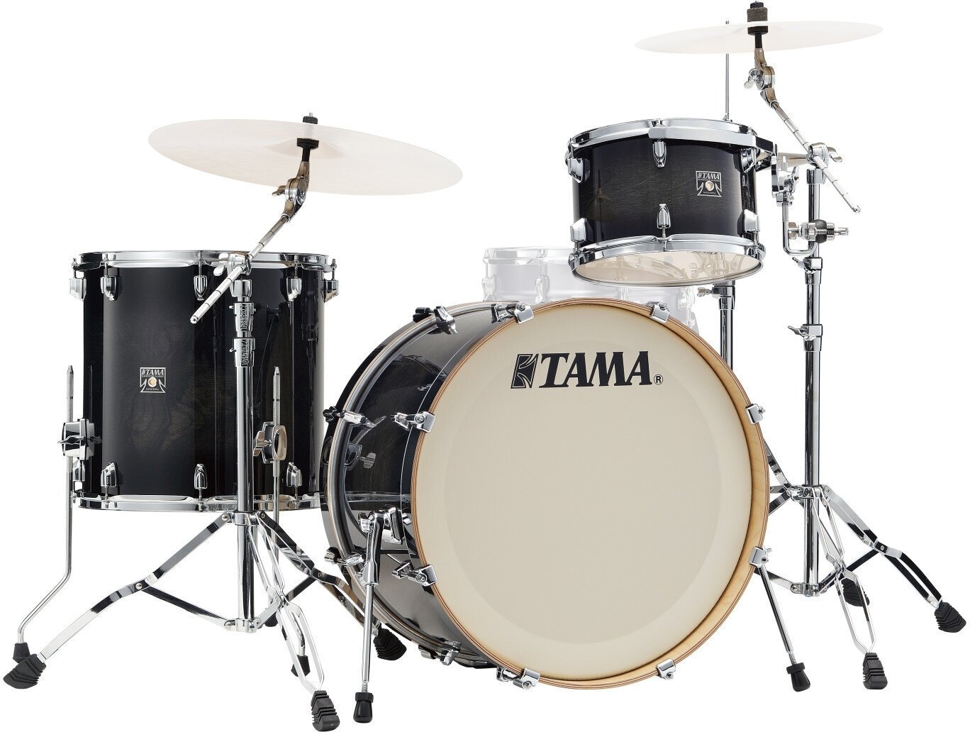 Akustik-Drumset Tama CL32RZ-TPB Transparent Black Burst