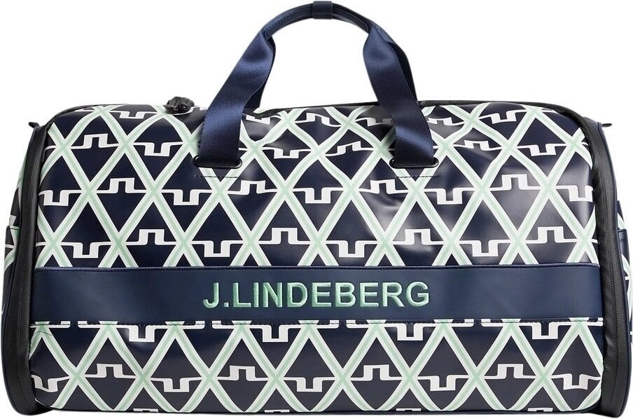 Torbica J.Lindeberg Garment Printed Duffel Bag JL Navy