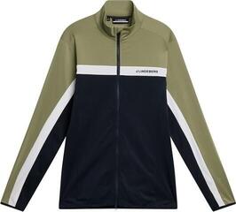 Tröja J.Lindeberg Jarvis Mid Layer JL Navy Green S Collegepaita