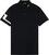 Polo Shirt J.Lindeberg Heath Regular Fit Golf Polo Black S Polo Shirt