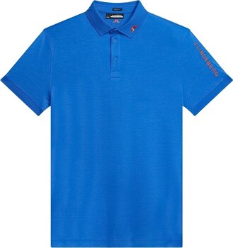 Camiseta polo J.Lindeberg Tour Tech Reg Fit Mens Polo Nautical Blue Melange M Camiseta polo - 1