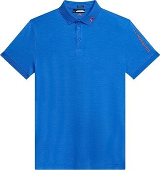 Camiseta polo J.Lindeberg Tour Tech Reg Fit Mens Polo Nautical Blue Melange 2XL Camiseta polo - 1