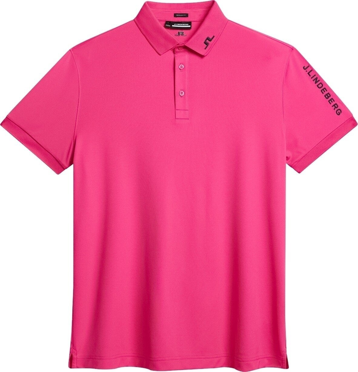 Camiseta polo J.Lindeberg Tour Tech Reg Fit Mens Polo Fuchsia Purple M