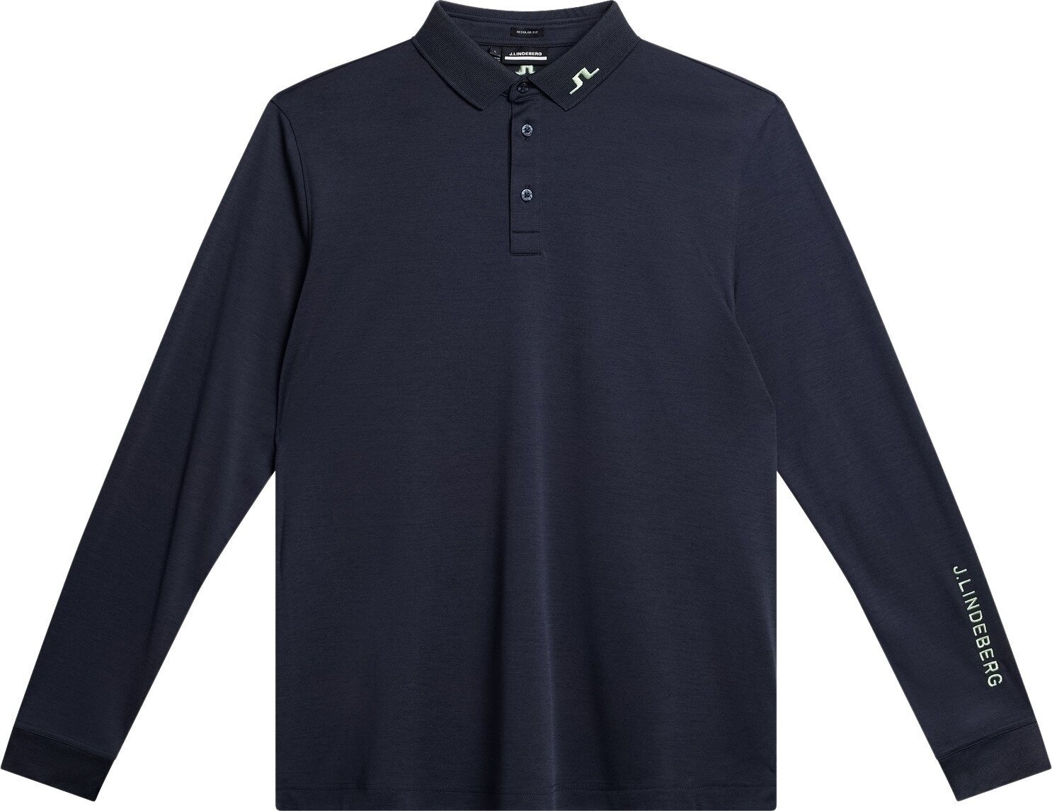 Polo Shirt J.Lindeberg Tour Tech Mens Long Sleeve JL Navy XL