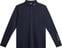 Polo Shirt J.Lindeberg Tour Tech Mens Long Sleeve JL Navy XL