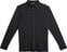 Polo Shirt J.Lindeberg Tour Tech Mens Long Sleeve Black XL