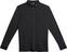 Polo košeľa J.Lindeberg Tour Tech Mens Long Sleeve Black 2XL