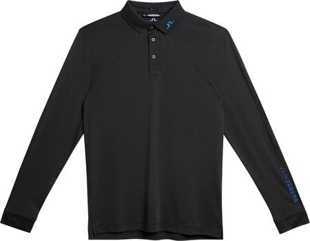 Polo-Shirt J.Lindeberg Tour Tech Mens Long Sleeve Black 3XL Polo-Shirt - 1