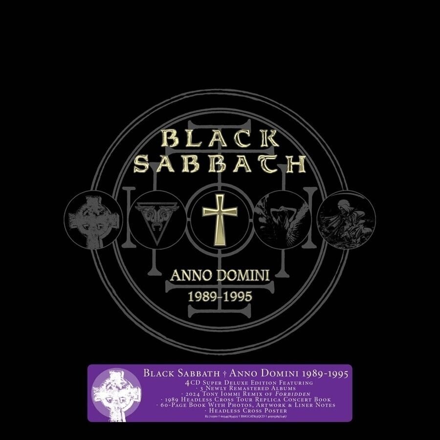 Music CD Black Sabbath - Anno Domini: 1989 - 1995 (4 CD)