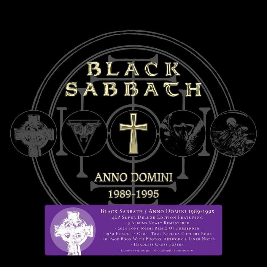 LP deska Black Sabbath - Anno Domini: 1989 - 1995 (4 LP)