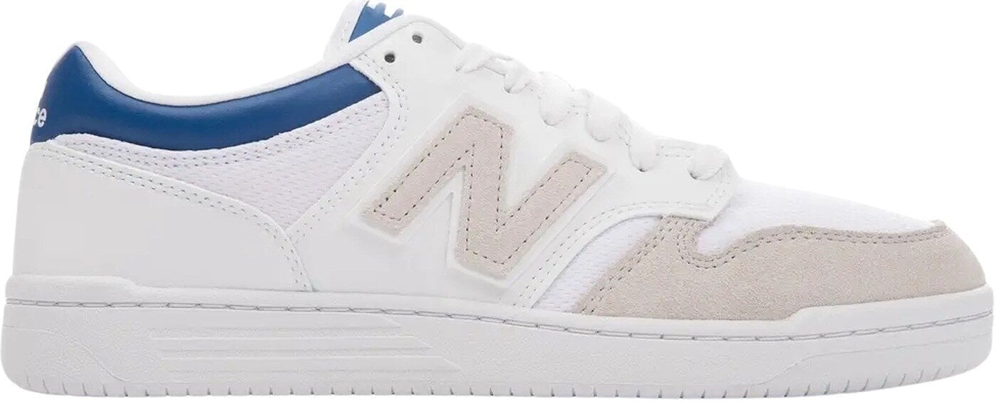 Sneakers New Balance Unisex 480 Shoes White/Atlantic Blue 42 Sneakers