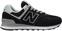 Sneakers New Balance Womens 574 Shoes Black 39,5 Sneakers