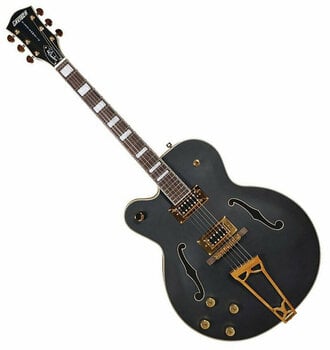 Halvakustisk guitar Gretsch G5191BK Electromatic Tim Armstrong SC RW Sort - 1