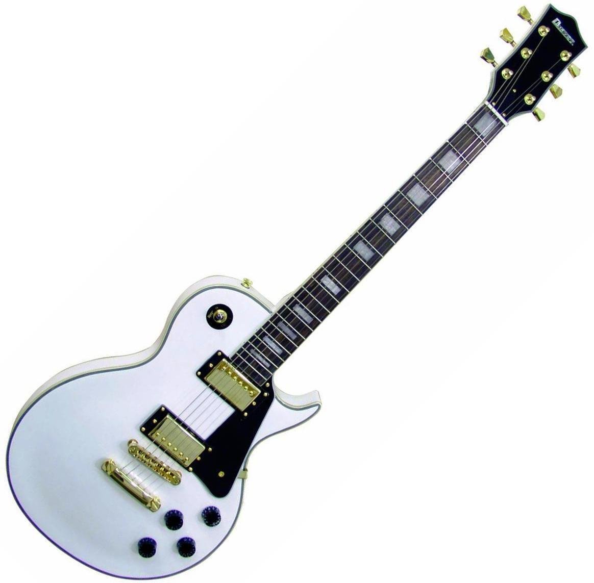 Elektrische gitaar Dimavery LP-520 Wit