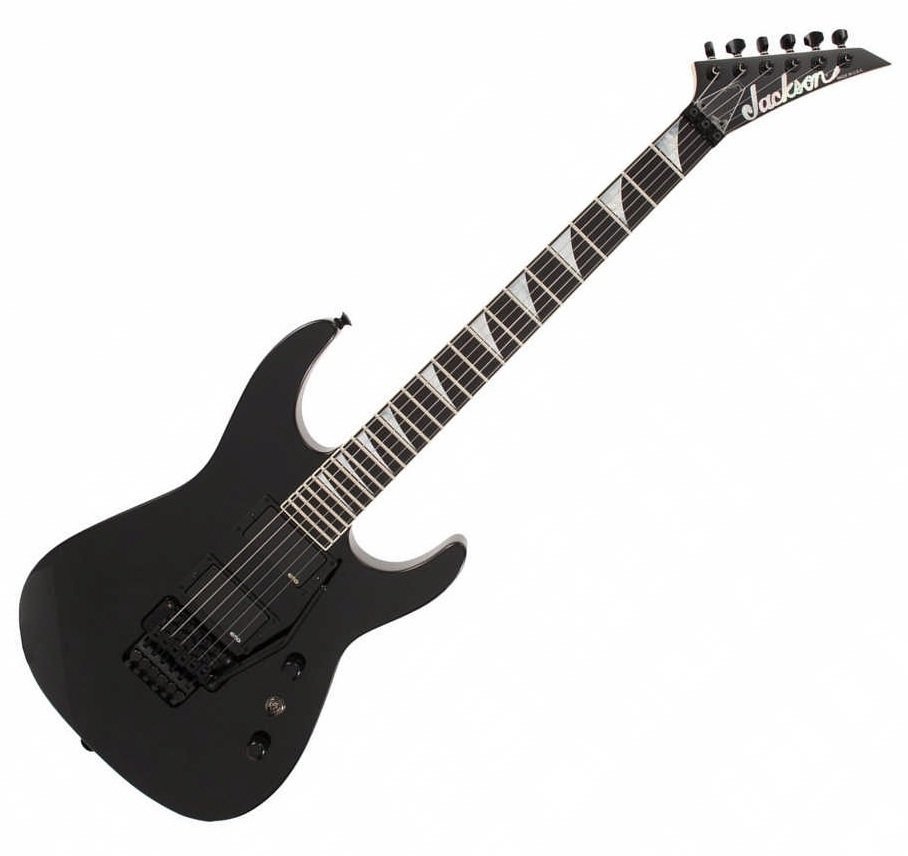 Elektrische gitaar Jackson USA DK1 Dinky Zwart