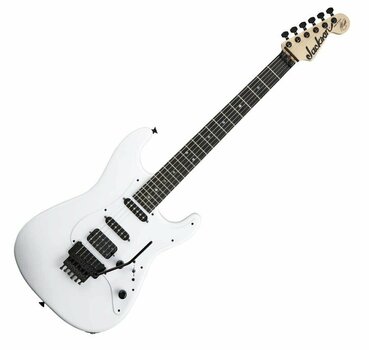 Electric guitar Jackson Adrian Smith Signature San Dimas Snow White with White Pickguard - 1