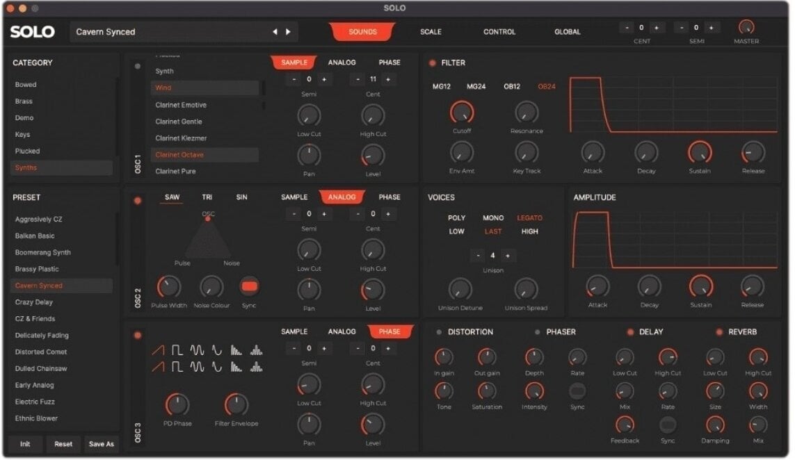VST Instrument studio-software TAQSIM SOLO World Lead Synth (Digitaal product)