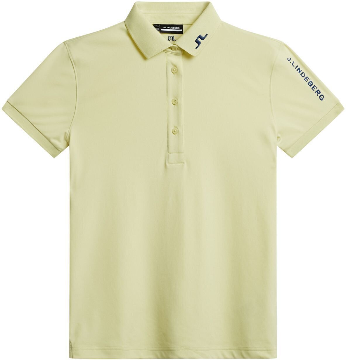 Camiseta polo J.Lindeberg Tour Tech Womens Polo Wax Yellow M Camiseta polo