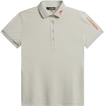 Pikétröja J.Lindeberg Tour Tech Womens Polo Almond Milk M - 1