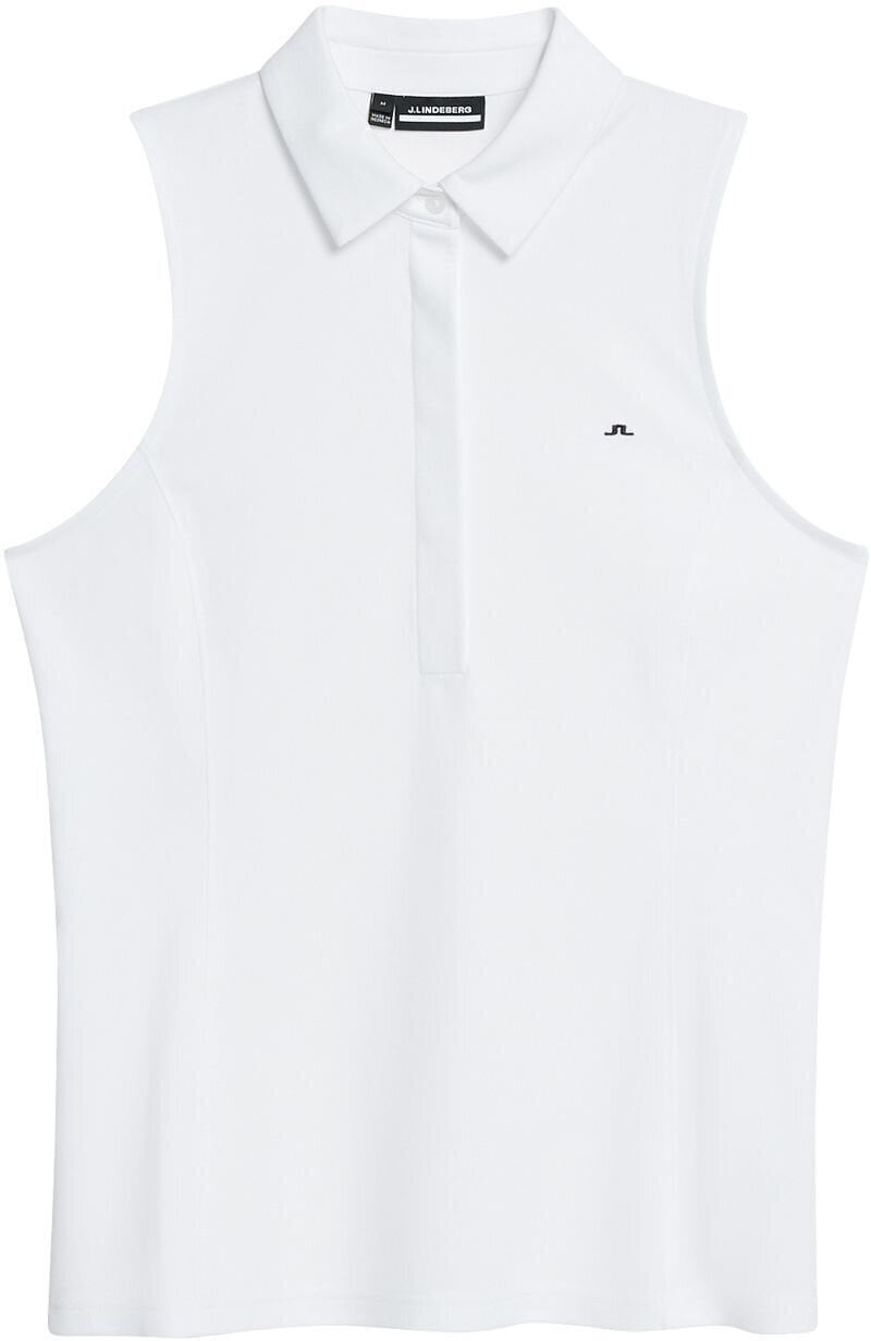 Polo Shirt J.Lindeberg Dena Sleeveless Top White S