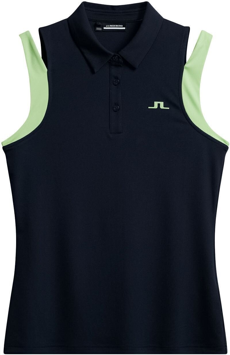 Polo Shirt J.Lindeberg Malaika Sleeveless Top JL Navy S Polo Shirt