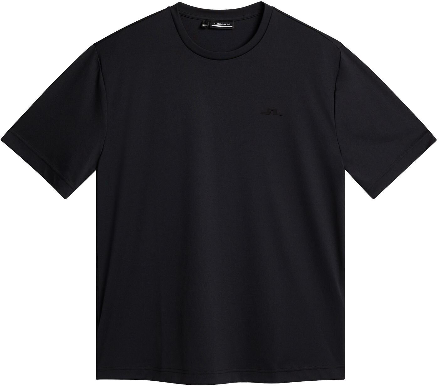 Риза за поло J.Lindeberg Ade T-shirt Black L Риза за поло