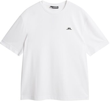 Polo Shirt J.Lindeberg Ade T-shirt White S Polo Shirt - 1
