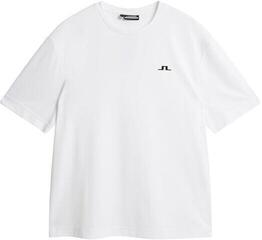 Polo-Shirt J.Lindeberg Ade T-shirt White L Polo-Shirt