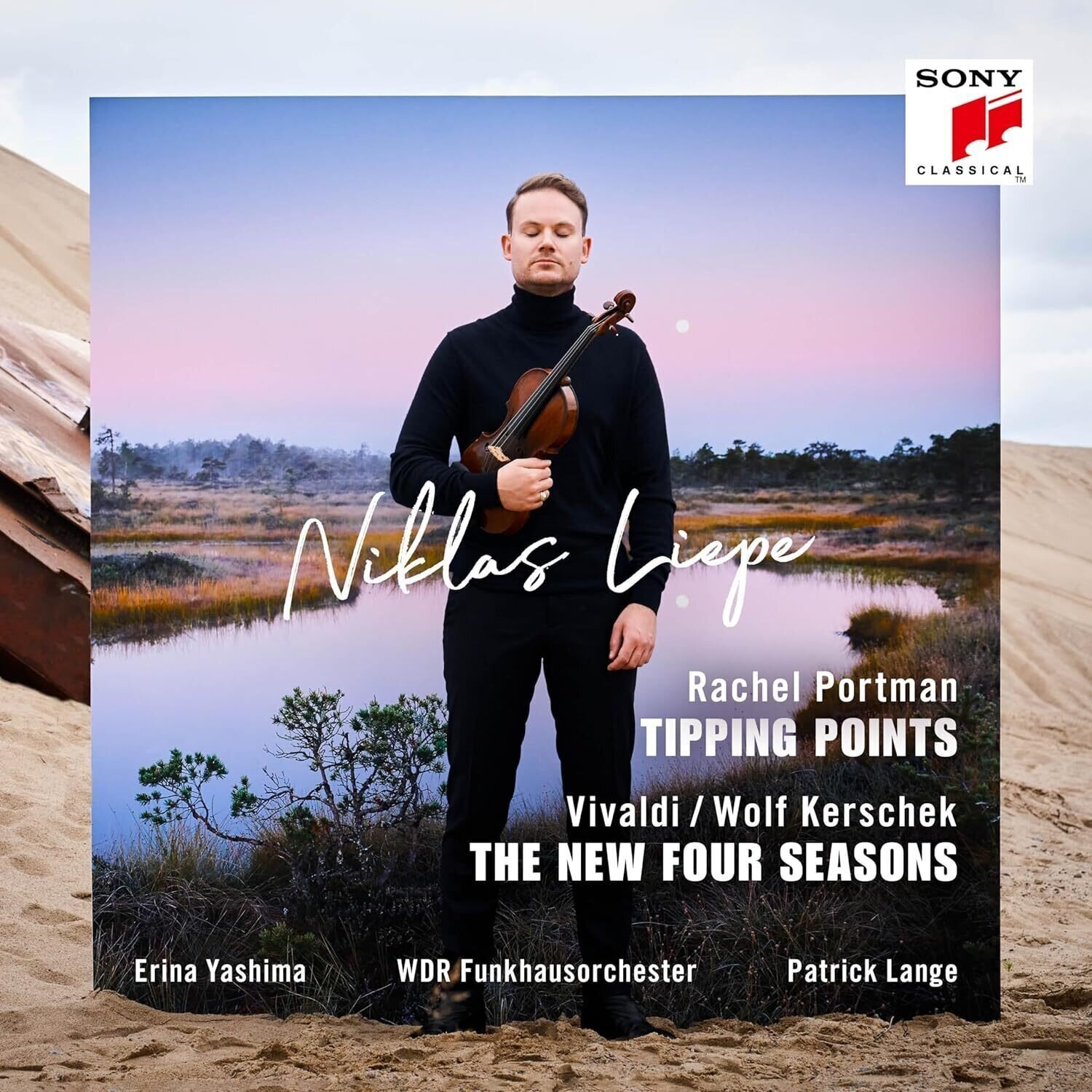 Glasbene CD Niklas Liepe - Rachel Portman: Tipping Points, Vivaldi/Kerschek: The New Four Seasons (2 CD)