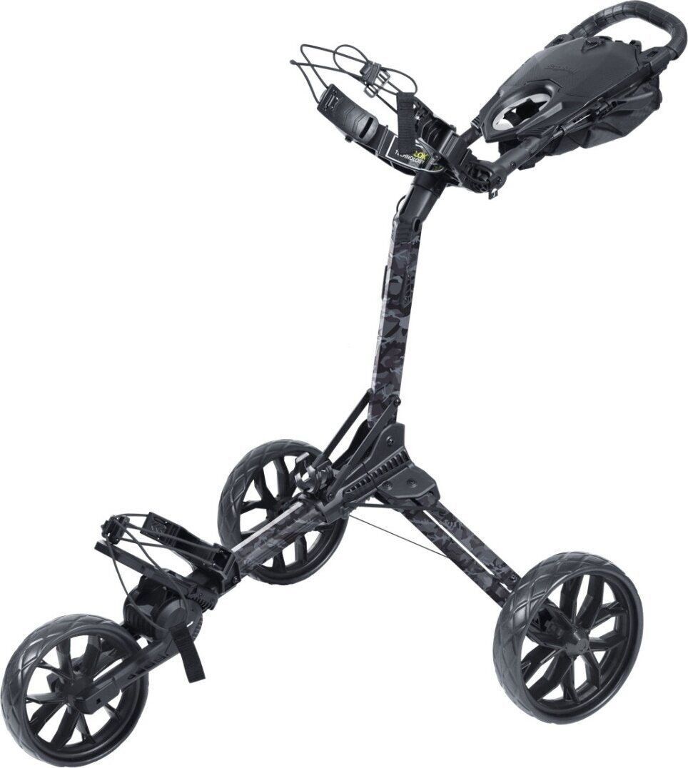 Manuálny golfový vozík BagBoy Nitron Black Camo Manuálny golfový vozík