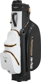 Golf torba Bennington QO 9+ Waterproof Black/White/Gold Golf torba - 1