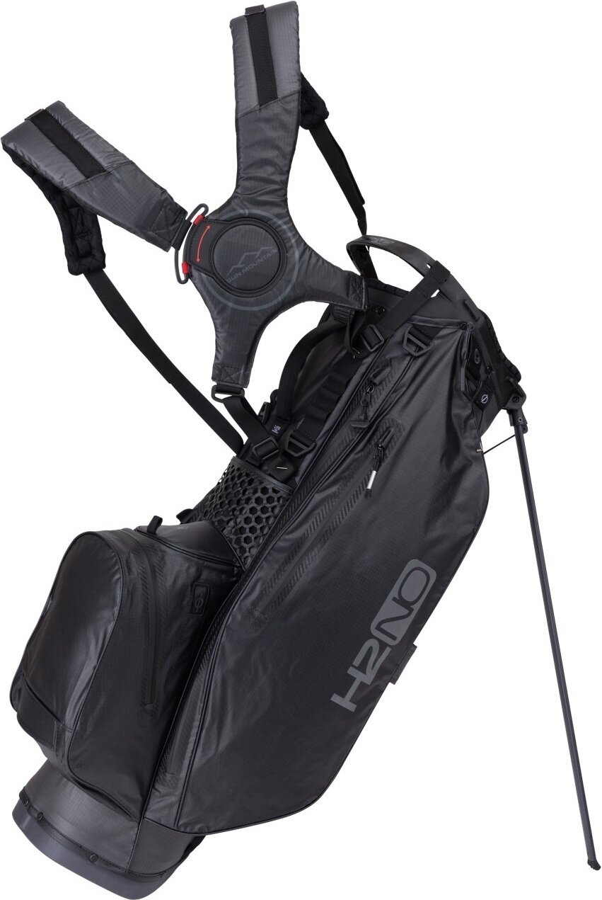 Golf torba Sun Mountain H2NO Lite 14-Way Waterproof Steel/Black Golf torba