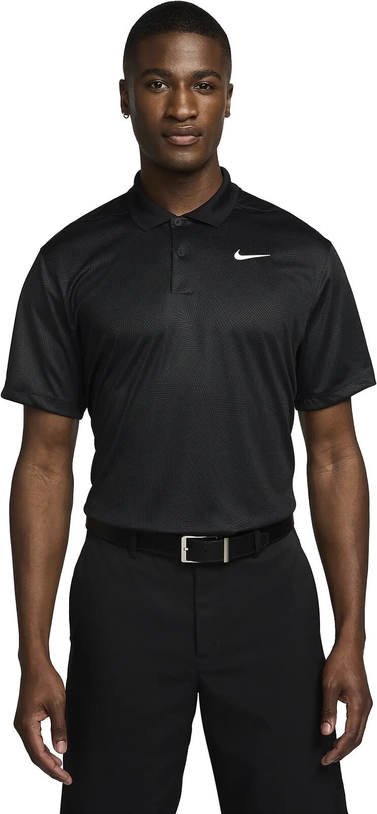Polo Shirt Nike Dri-Fit Victory+ Mens Polo Black/Black/White 2XL Polo Shirt