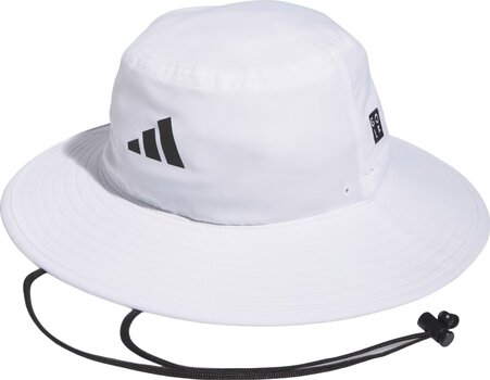 Hut Adidas Wide Brim Golf Hat White S/M - 1